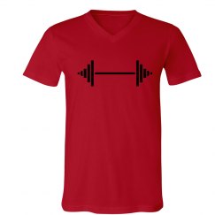 The Body Builder V Neck Tee