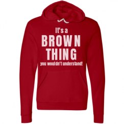 Unisex Fleece Pullover Midweight Hoodie