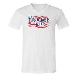 Unisex V-Neck Jersey Tee