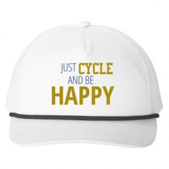 Snapback Five-Panel Rope Hat