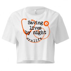 Ladies Festival Cali Crop Top Tee