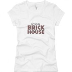 Ladies Slim Fit Basic Promo Jersey Tee