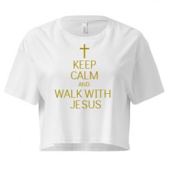 Ladies Festival Cali Crop Top Tee