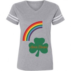 Ladies Relaxed Fit Vintage Sports Tee