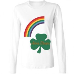 Ladies Relaxed Fit Basic Long Sleeve Tee