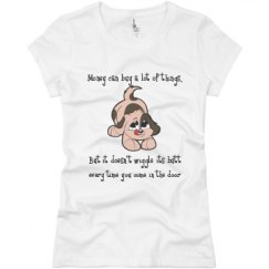 Ladies Slim Fit Basic Promo Jersey Tee