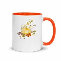 11oz Ceramic Mug with Color Inside