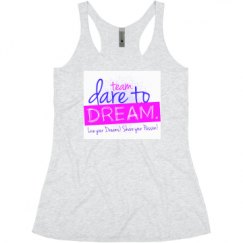 Ladies Slim Fit Super Soft Racerback Triblend Tank