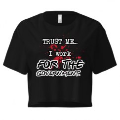 Ladies Festival Cali Crop Top Tee