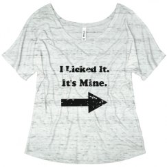 Ladies Flowy Slouchy Tee