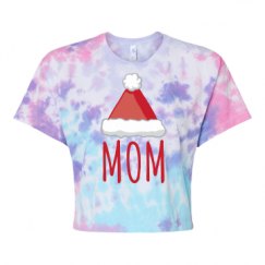 Women's Tie Dye Crop Top Tee