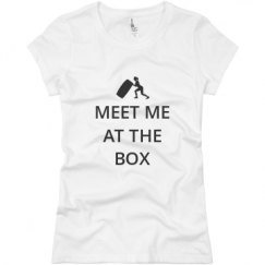 Ladies Slim Fit Basic Promo Jersey Tee