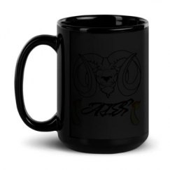 15oz Black Glossy Mug