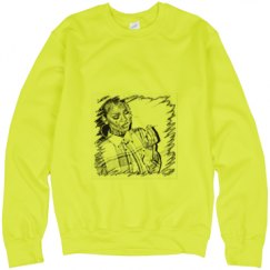 Unisex Neon Crewneck Sweatshirt