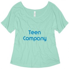 Ladies Flowy Slouchy Tee