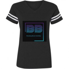 Ladies Relaxed Fit Vintage Sports Tee