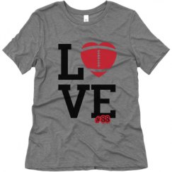 Ladies Relaxed Fit Super Soft Triblend Tee