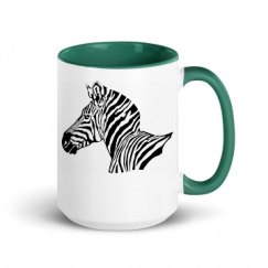 15oz Ceramic Mug with Color Inside