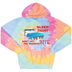 Unisex Tie-Dye Fleece Hoodie