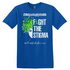 #Mental Health 2021 - 1Fight The Stigma - Black