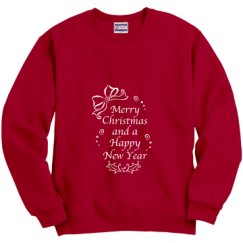 Unisex Film and Foil Crewneck Sweatshirt