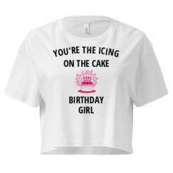 Ladies Festival Cali Crop Top Tee