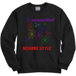 Unisex Film and Foil Crewneck Sweatshirt