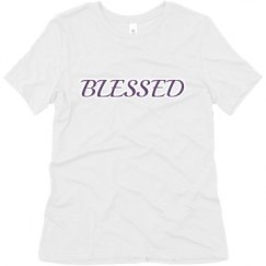 Ladies Relaxed Fit Super Soft Triblend Tee