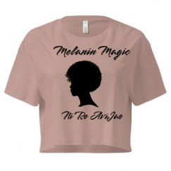 Ladies Festival Cali Crop Top Tee