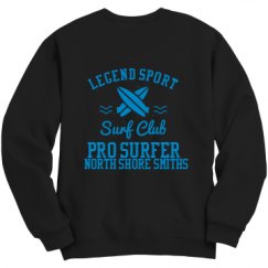 Unisex Film and Foil Crewneck Sweatshirt