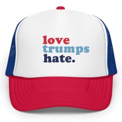 love trumps hate.