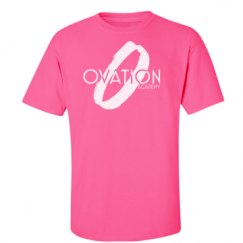 Unisex Ultra Cotton Safety Neon Crewneck Tee