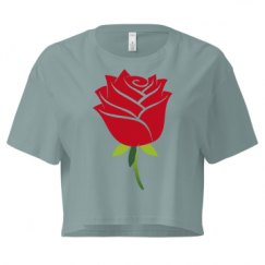 Ladies Festival Cali Crop Top Tee