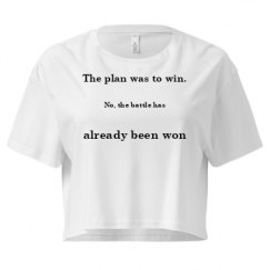 Ladies Festival Cali Crop Top Tee