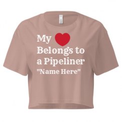 Ladies Festival Cali Crop Top Tee