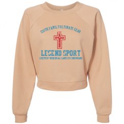 Women's Raglan Pullover Fleece