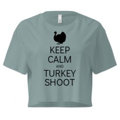 Ladies Festival Cali Crop Top Tee