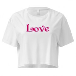 Ladies Festival Cali Crop Top Tee