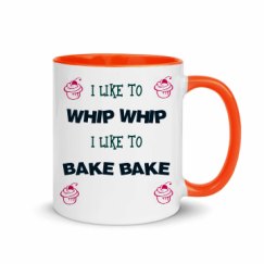 11oz Ceramic Mug with Color Inside