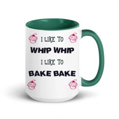 15oz Ceramic Mug with Color Inside