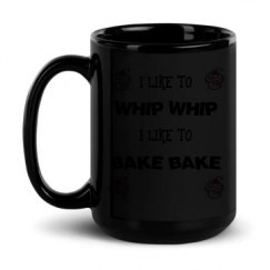 15oz Black Glossy Mug