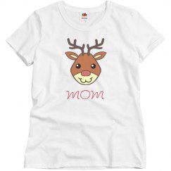 MOM REINDEER TEE