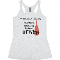 Ladies Slim Fit Super Soft Racerback Triblend Tank