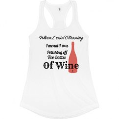 Ladies Slim Fit Racerback Tank Top