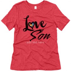 I Love My Son Autism Tee