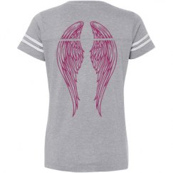 Ladies Relaxed Fit Vintage Sports Tee