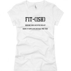 Ladies Slim Fit Basic Promo Jersey Tee