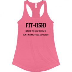 Ladies Slim Fit Racerback Tank Top