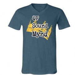 Unisex V-Neck Jersey Tee