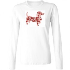 Ladies Relaxed Fit Basic Long Sleeve Tee